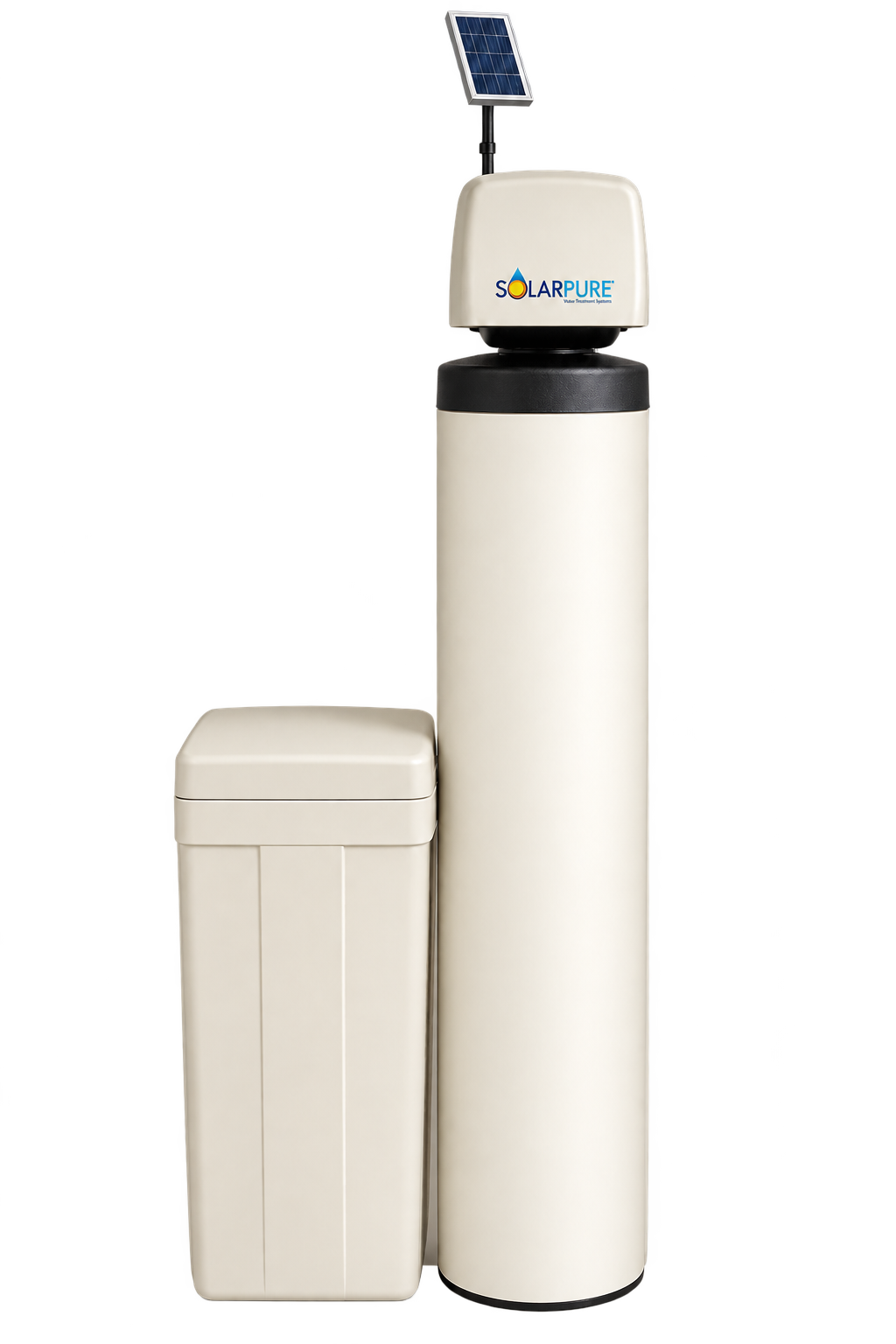 SolarPure treatment tank and brine tank